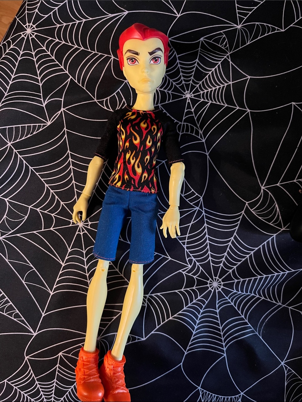 Monster high heath burns